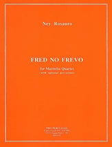 Fred No Frevo Marimba Quartet, opt. percussion - P.O.P. cover